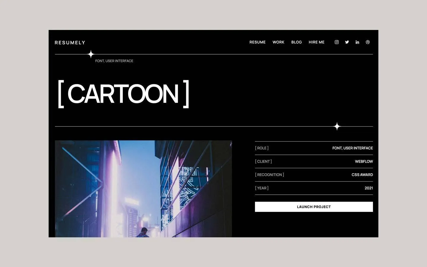 Resumely Resume Template