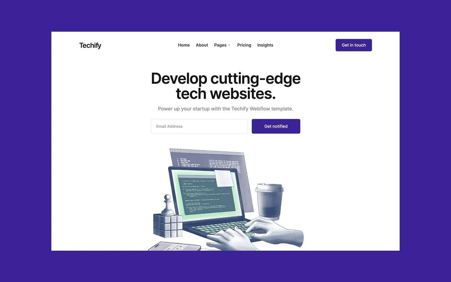Techify Startup Template