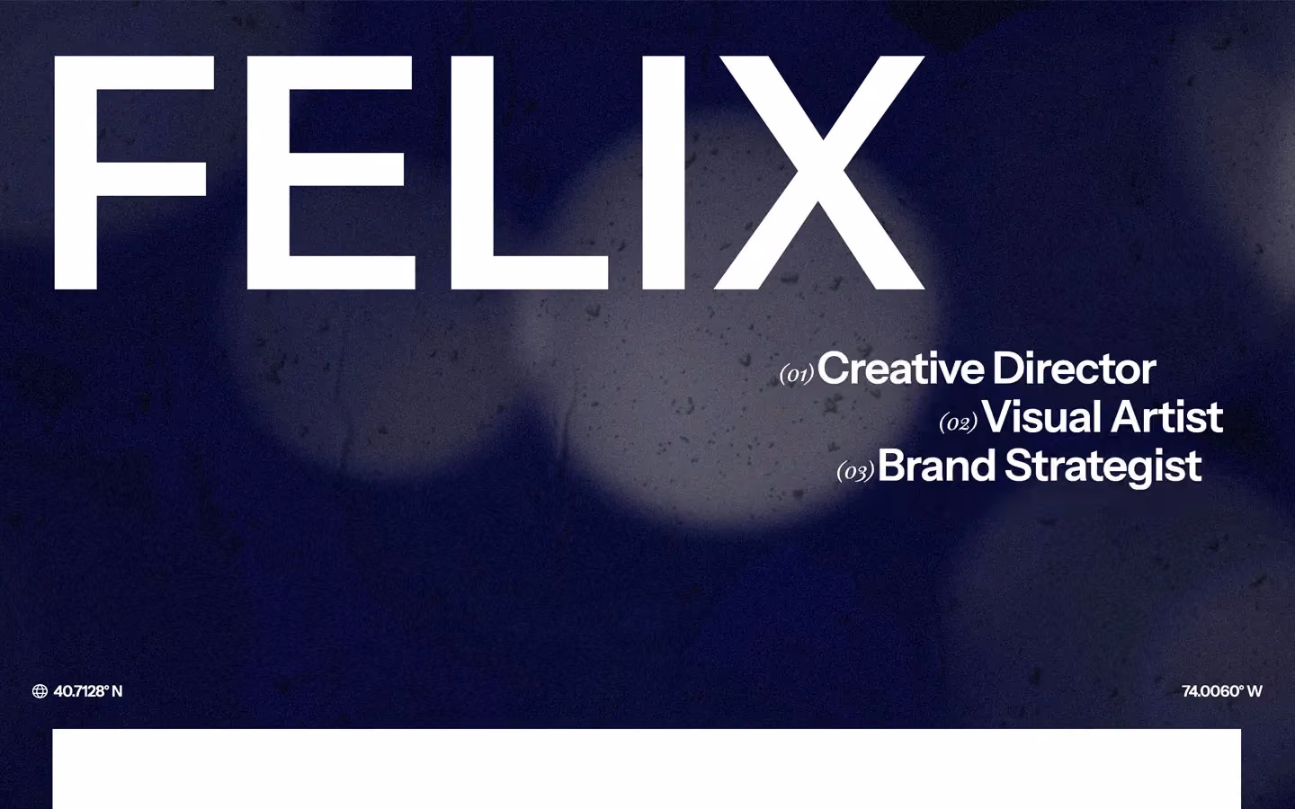 Webflow stunning portfolio template.