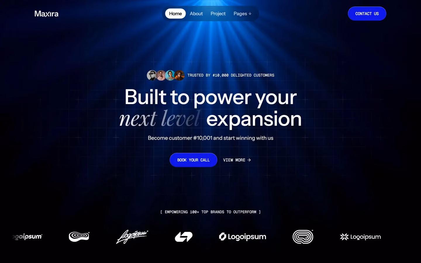 A sleek, strategic template designed to get you to market
