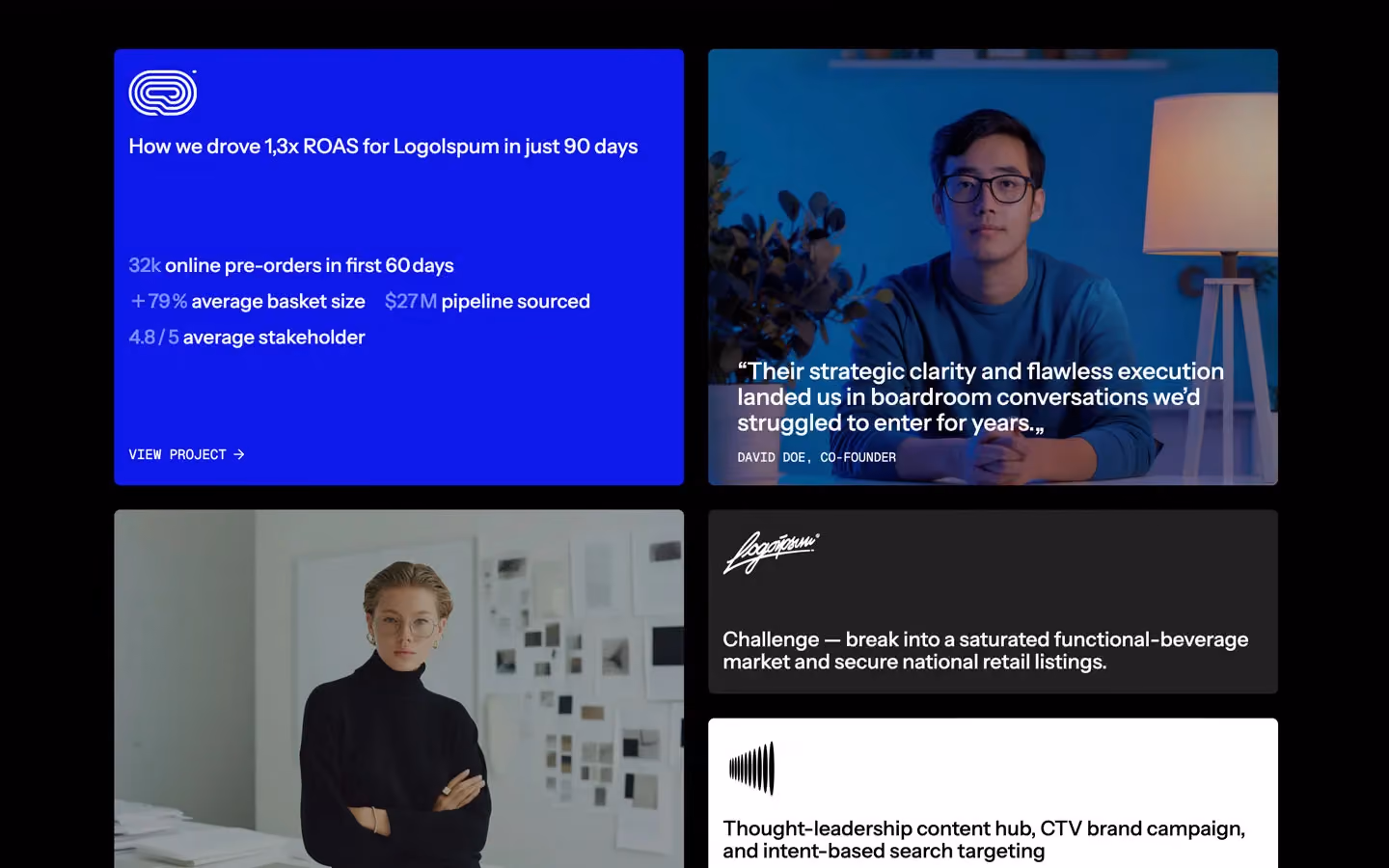 Maxira Agency Template