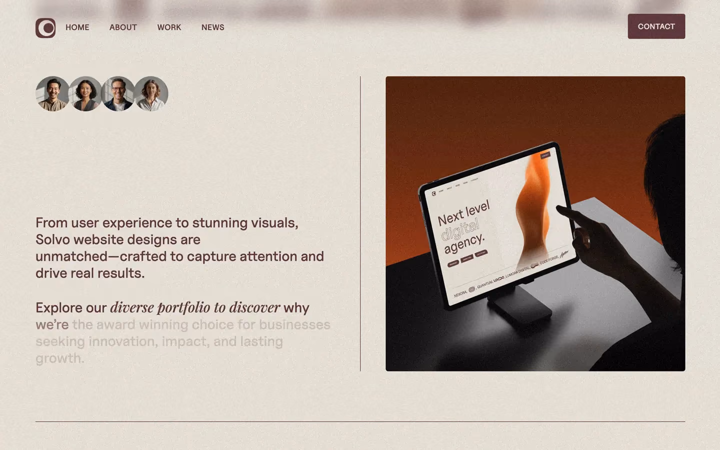 Solvo is a cutting-edge Webflow template that prioritizes seamless user experiences