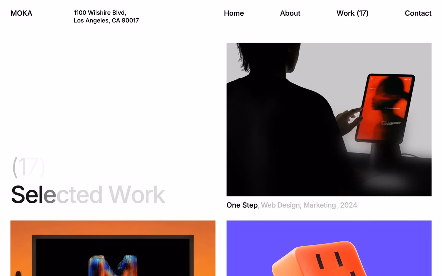 Moka Portfolio Template