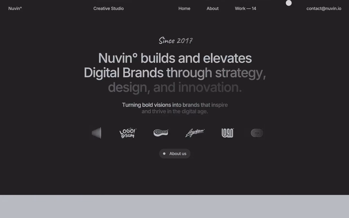 Nuvin Agency Template