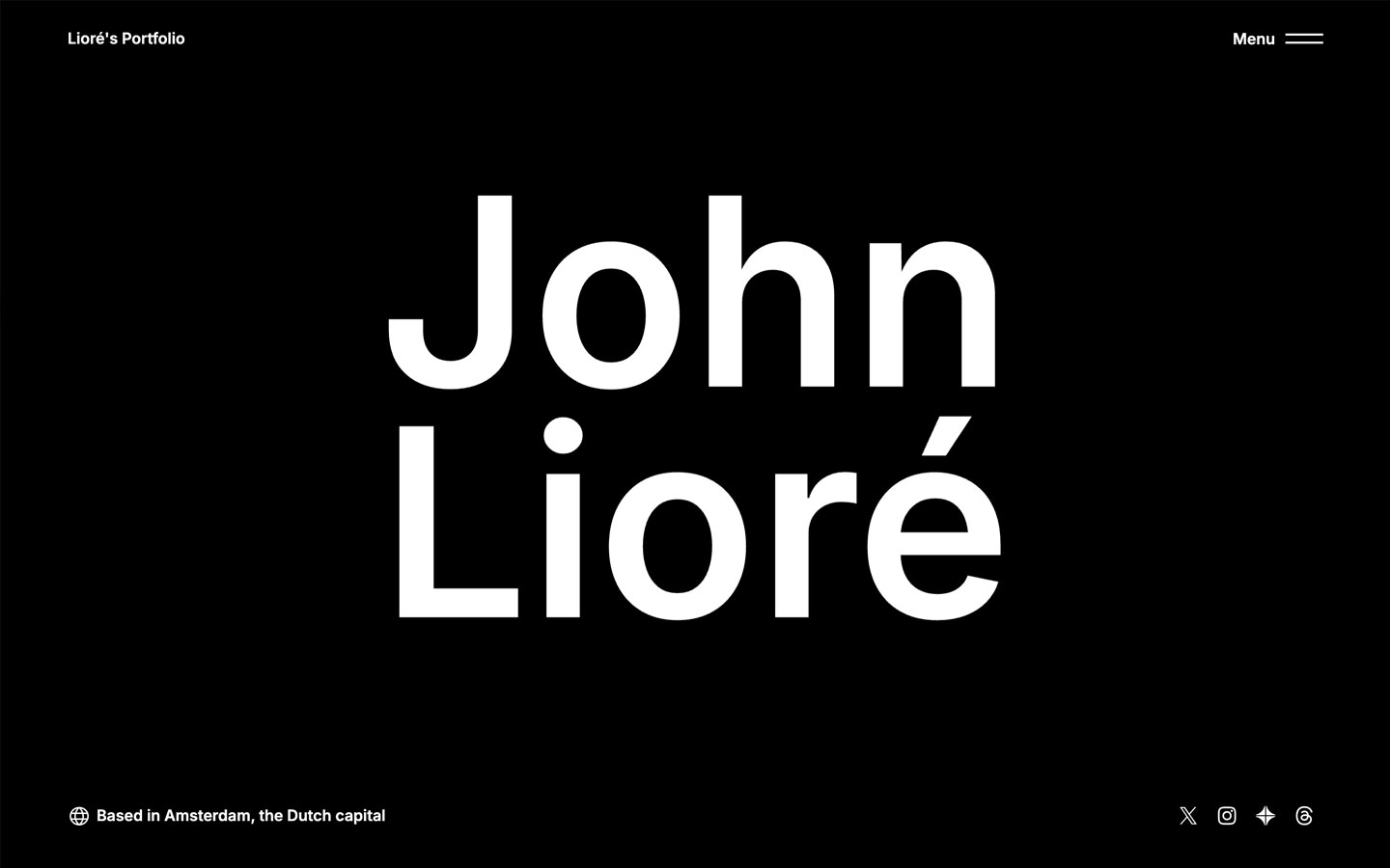 Lioré Portfolio Template