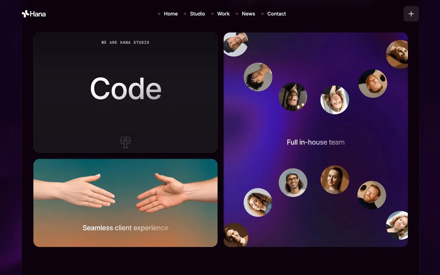 Hana Agency Template