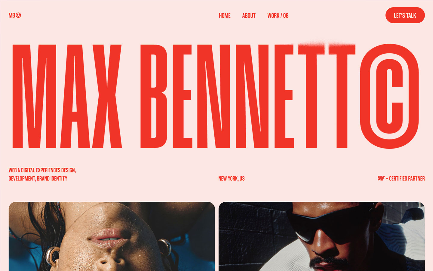 Max Bennet Portfolio Template