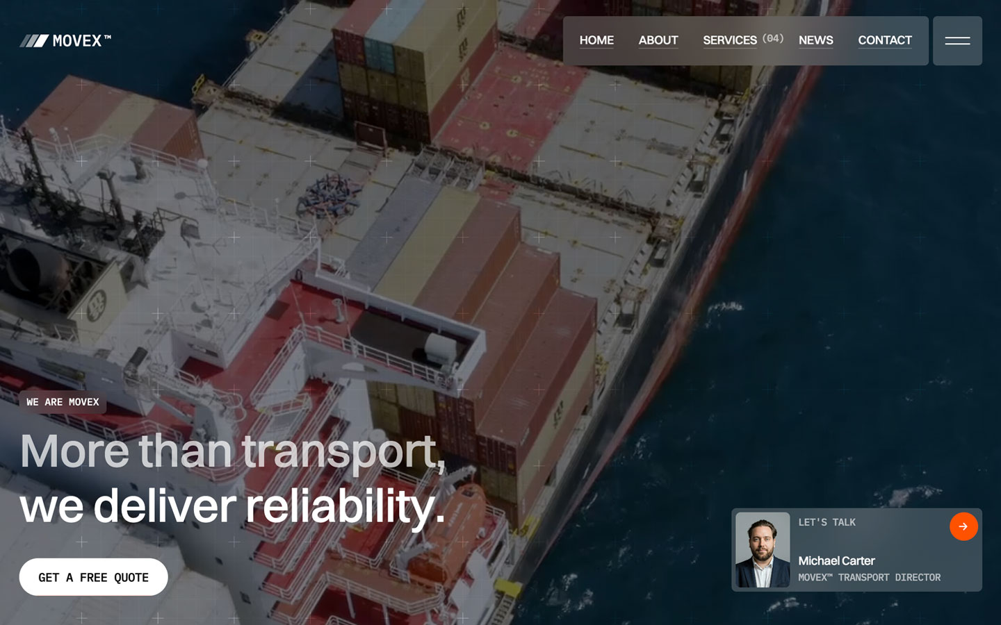 Movix Logistic Template