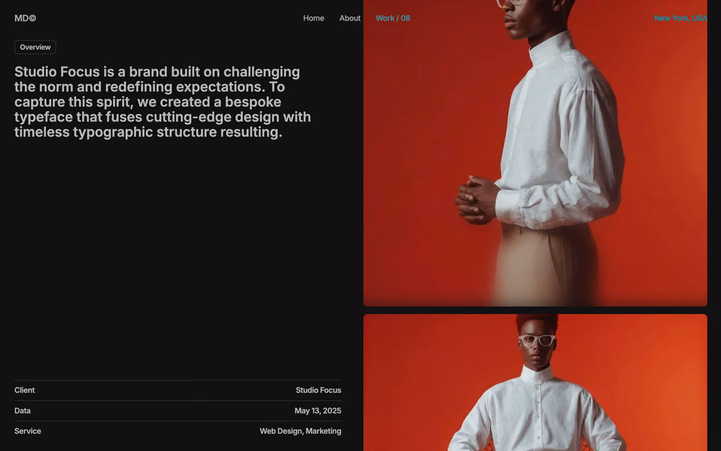 Mason Doe Portfolio Template
