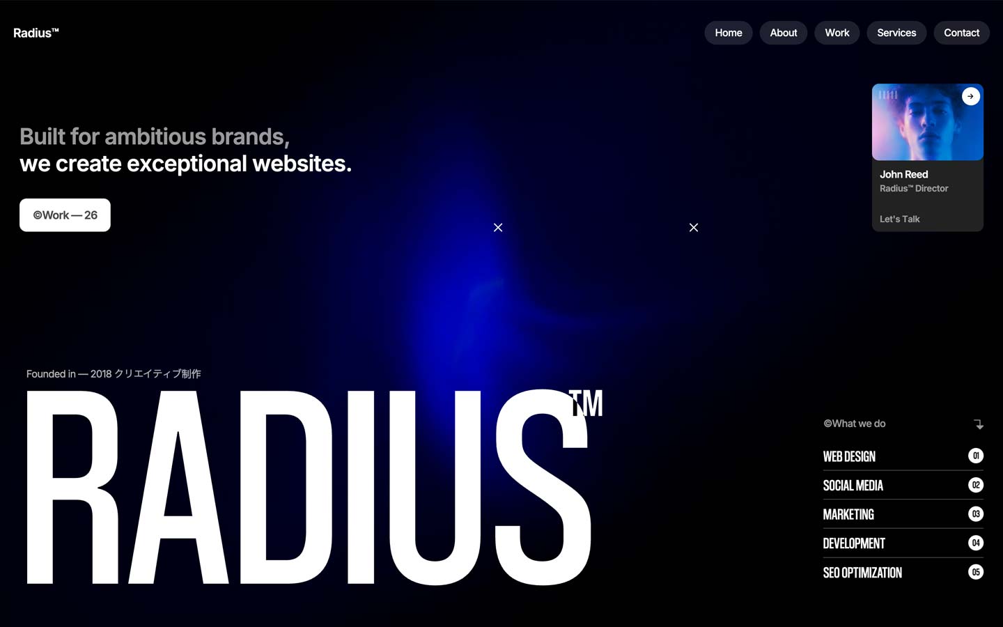 Radius Agency Template