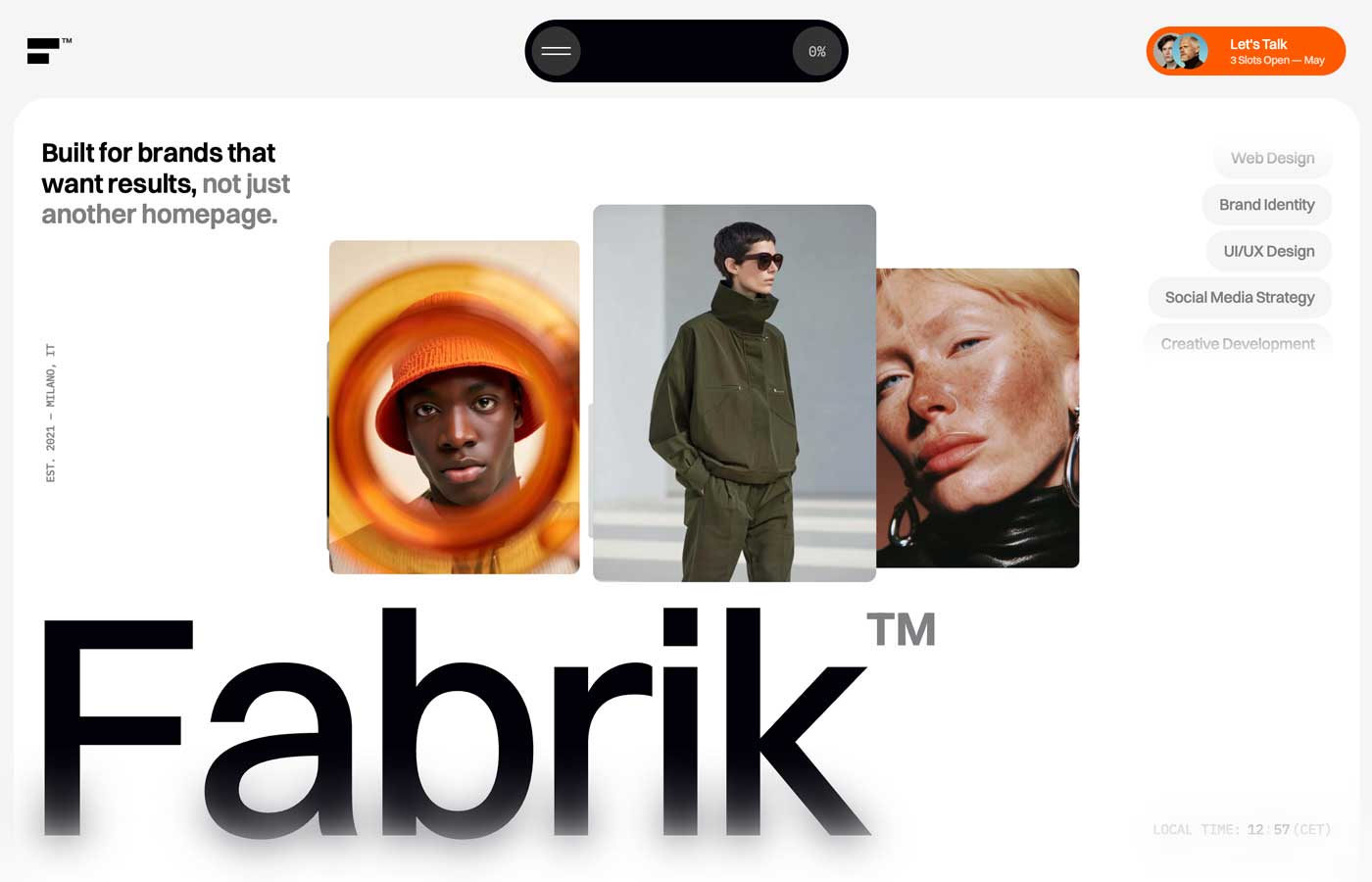 Fabrik Agency Template