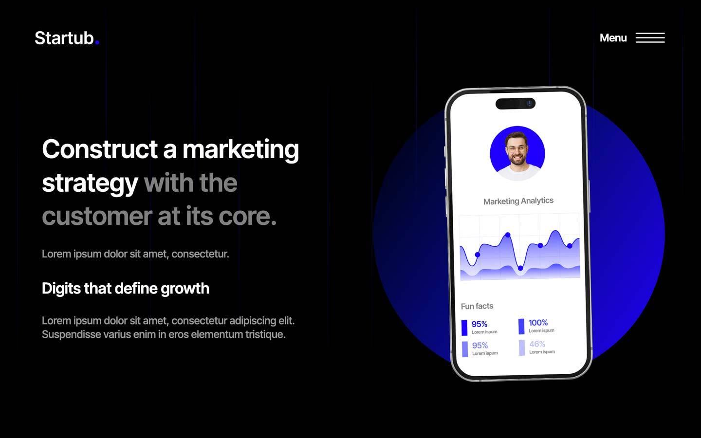 Webflow Startup and SaaS awesome template.