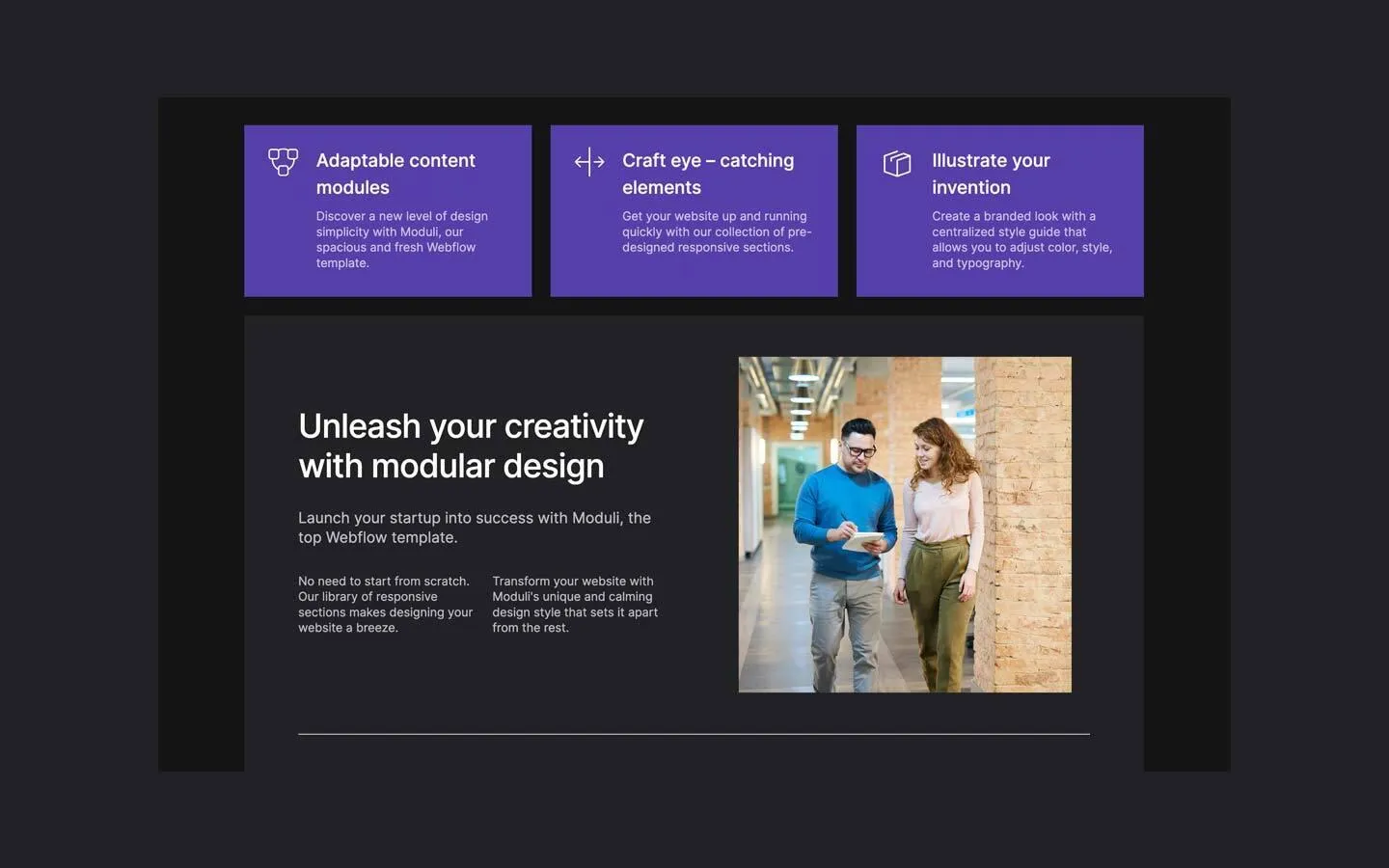 Moduli Startup Template