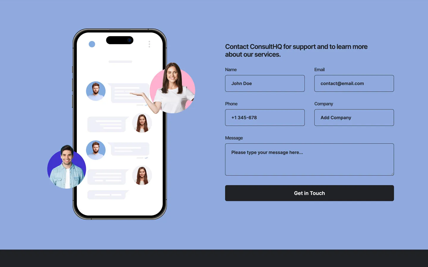Consulting multi-concept Webflow template.