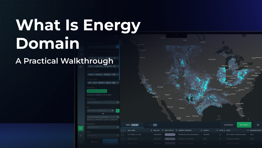 What Is Energy Domain Data? A Practical Walkthrough of How Users Actually Work in the Platform