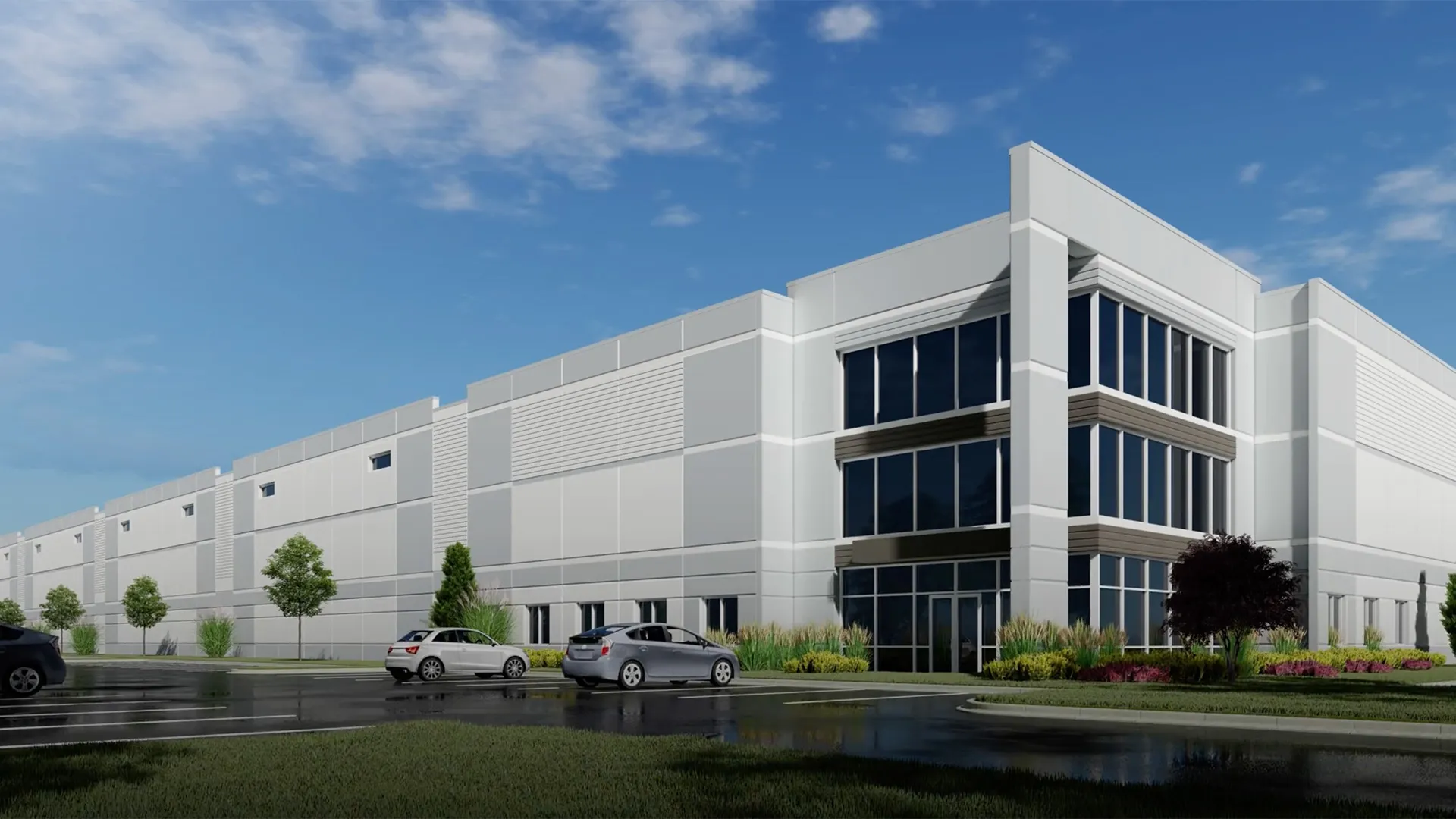 Video snapshot of a commercial business center captured through Buildout’s Property Marketing Videos service.