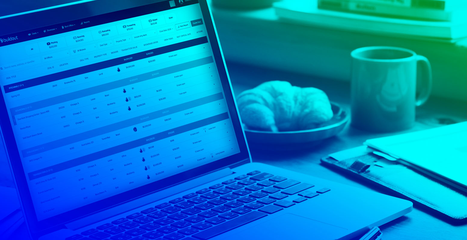 Mock-up of Manage & Close Pipeline with gradient overlay
