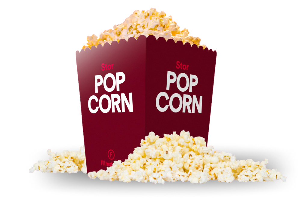 A large popcorn.
