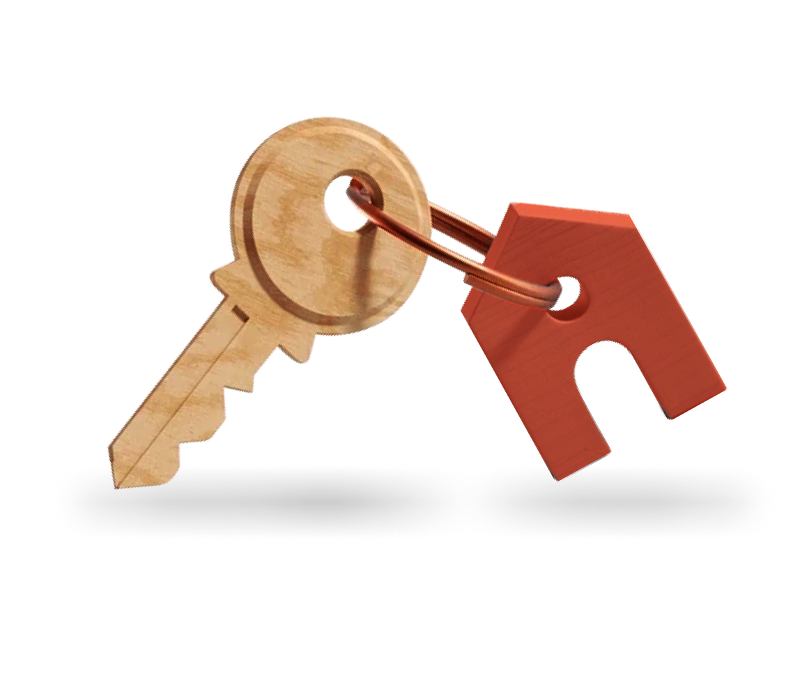 A key with keyring.