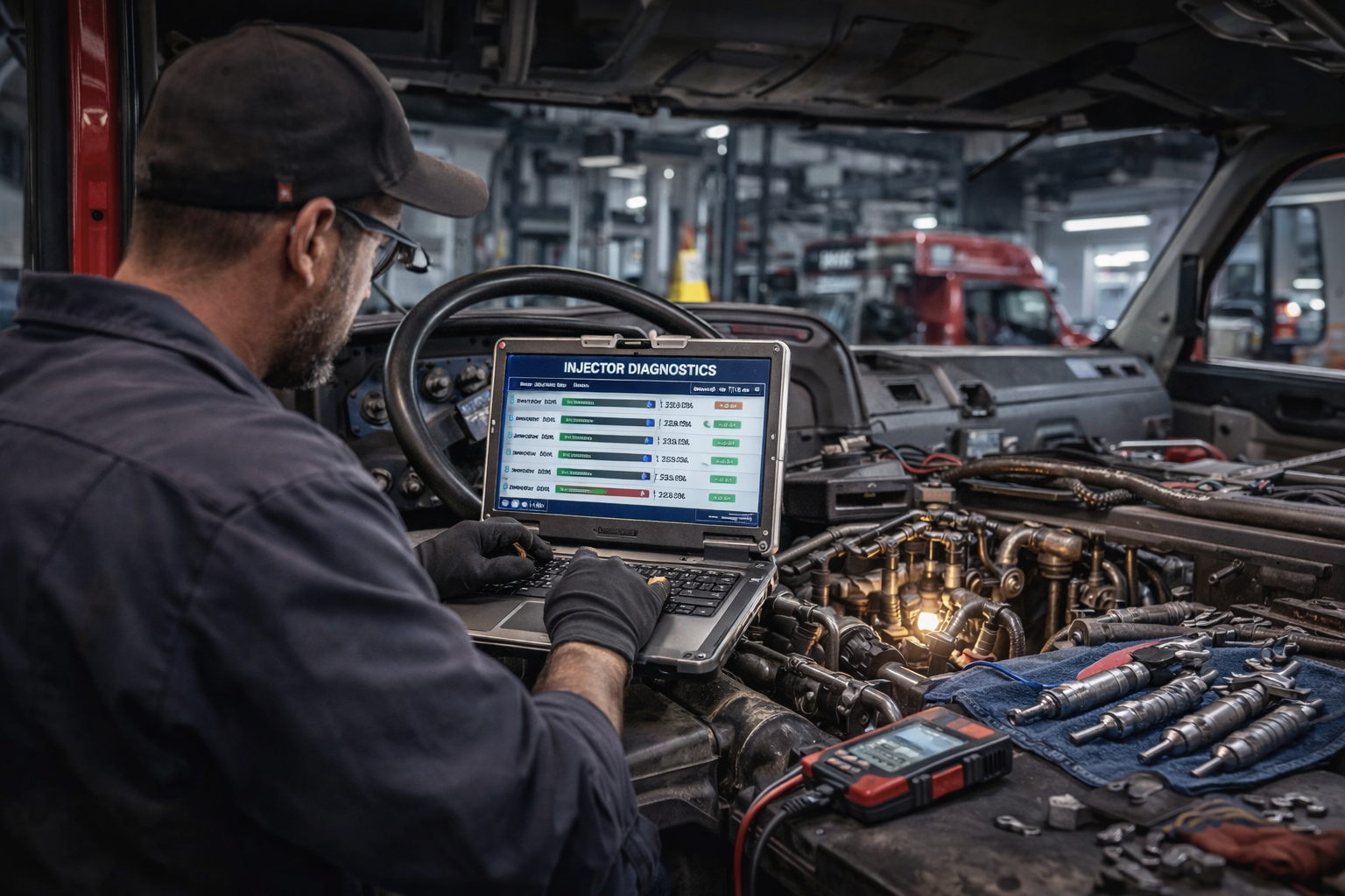 Diesel Injector Replacement in Bedford Park & Melrose Park, IL | Fleet Master