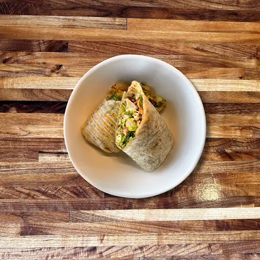 chicken bacon caesar wrap