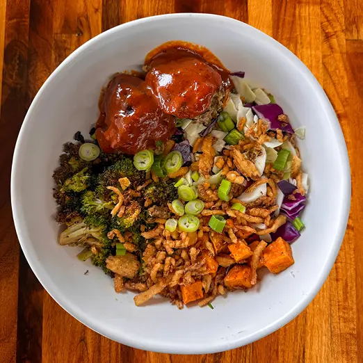    	 Asian BBQ Bowl