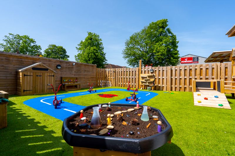 Outdoor play area