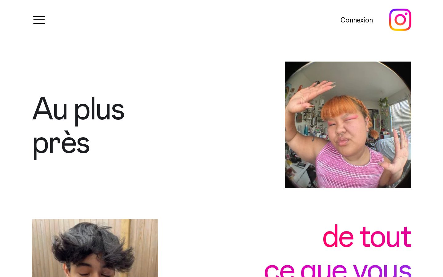 Instagram Live Shopping — interface FR