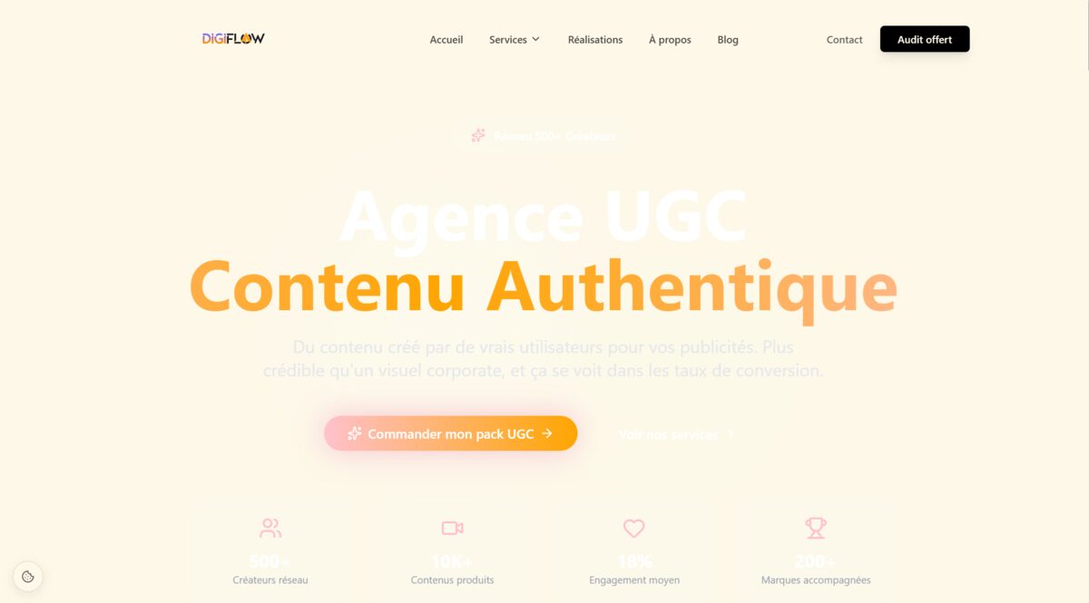 Agence UGC Digiflow
