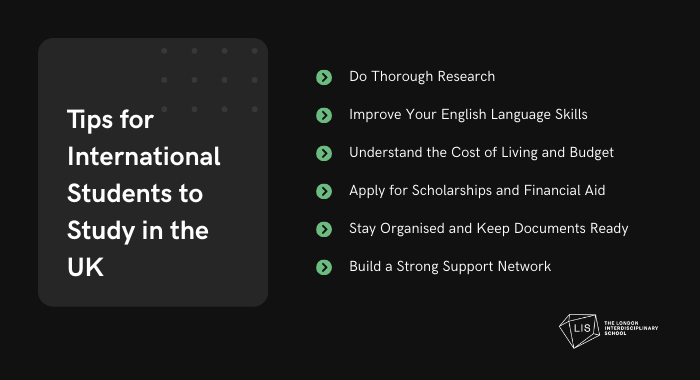 Tips for International Students to Study in the UK
