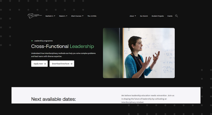 Cross-Functional Leadership LIS course
