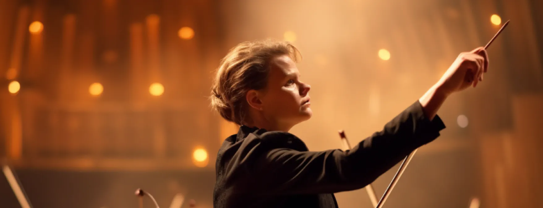 conductor in orchestra