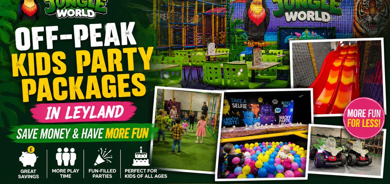 Off-Peak Kids Party Packages in Leyland: Save Money & Have More Fun