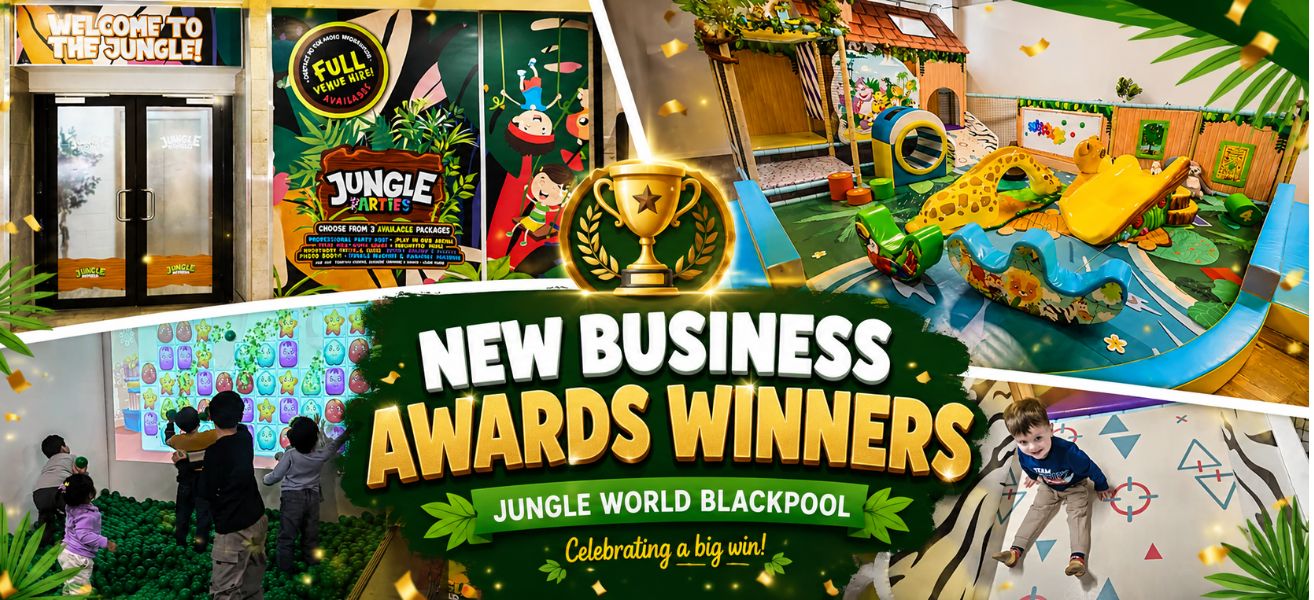 Jungle World Blackpool Wins New Business Award 