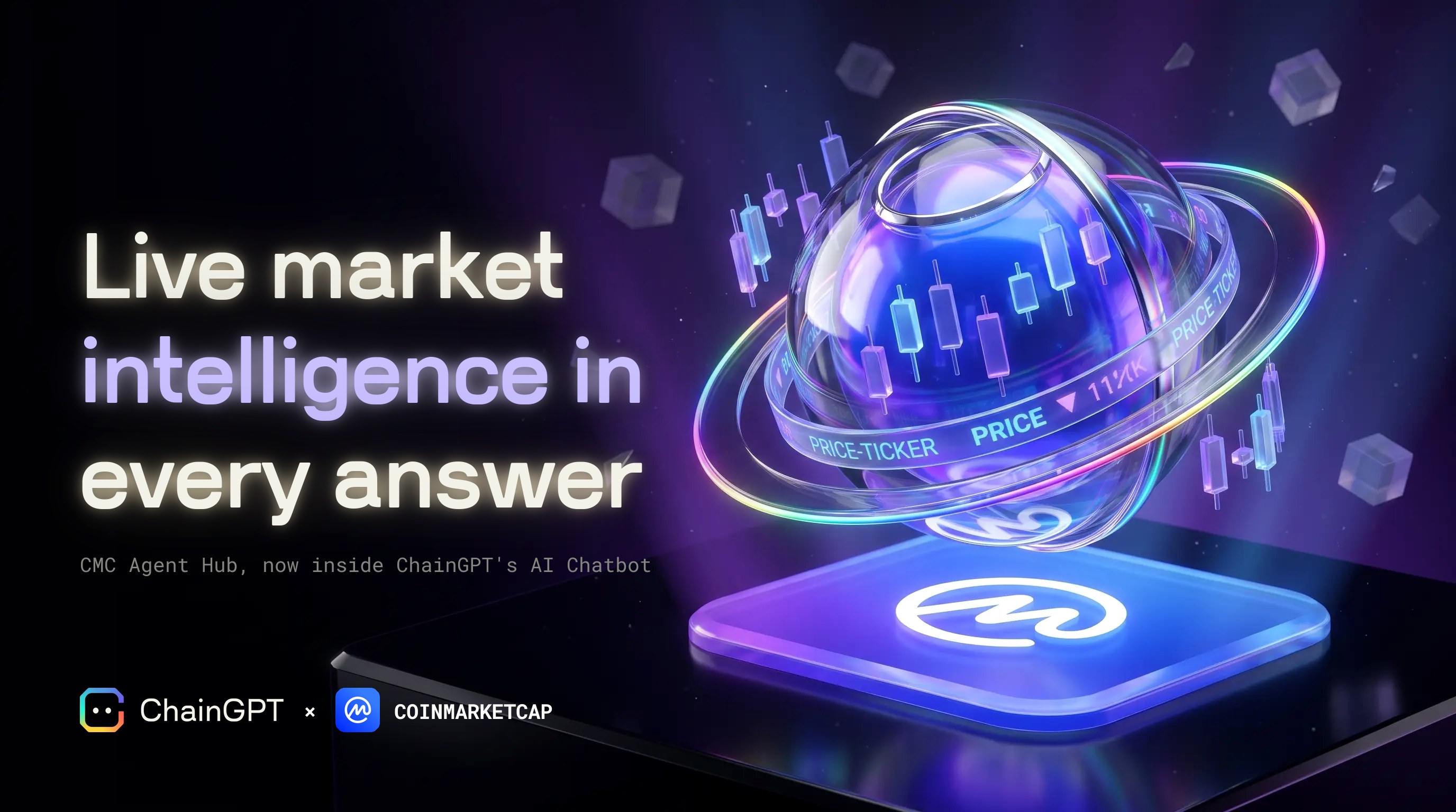 ChainGPT x CoinMarketCap: Live Market Intelligence in Every AI Chatbot Answer