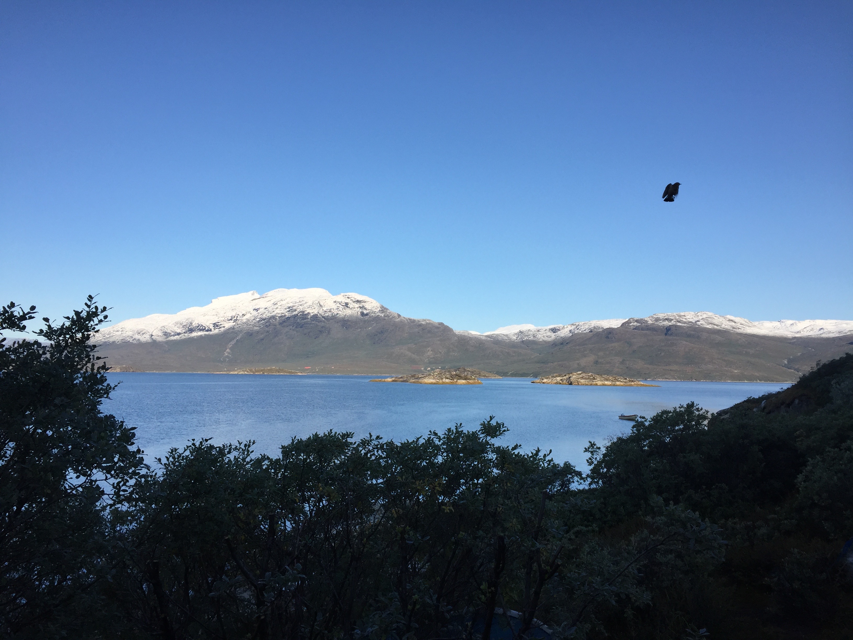 sunset picture from Kapisillit