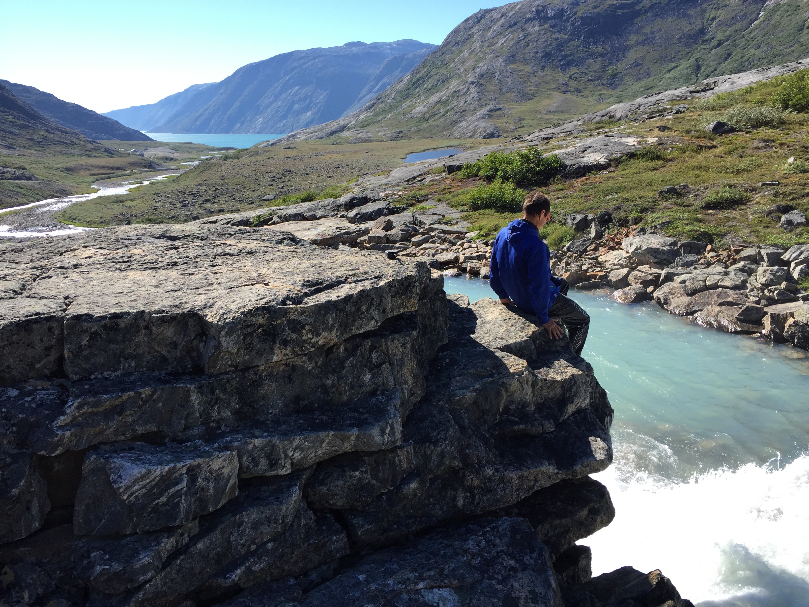 reflecting in nature