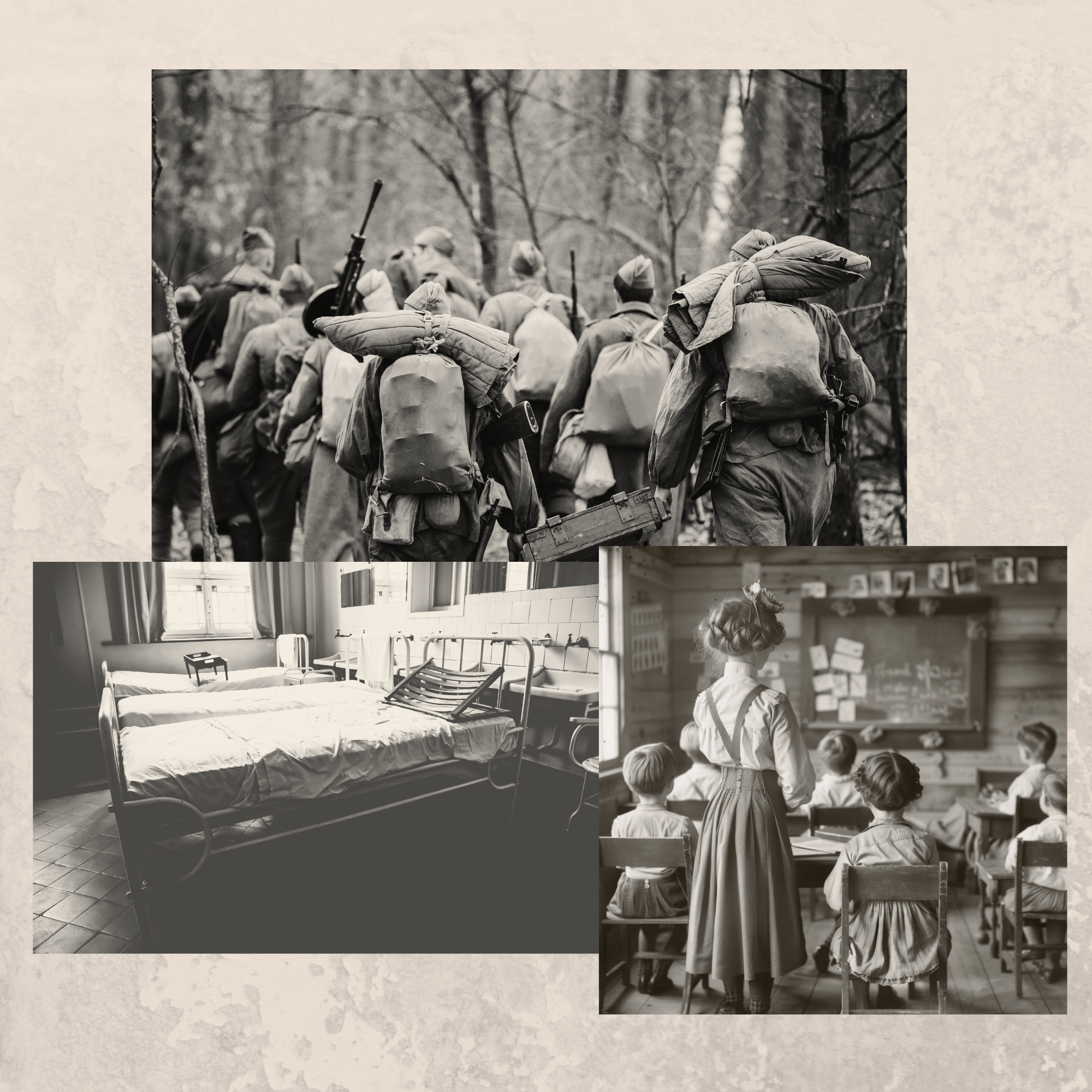 Generated image of portrayed early healthcare setting