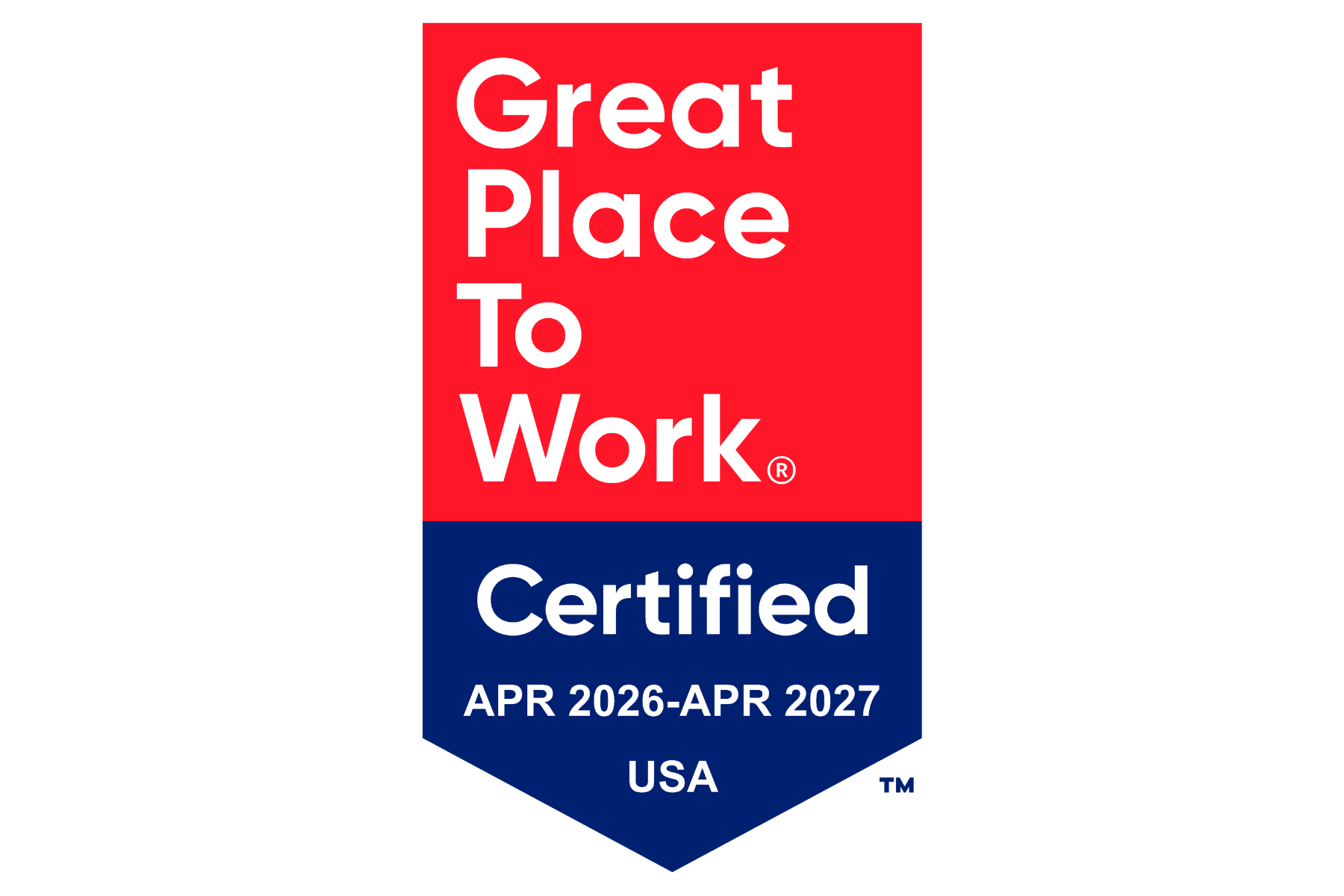 PCS GPTW '26 Badge