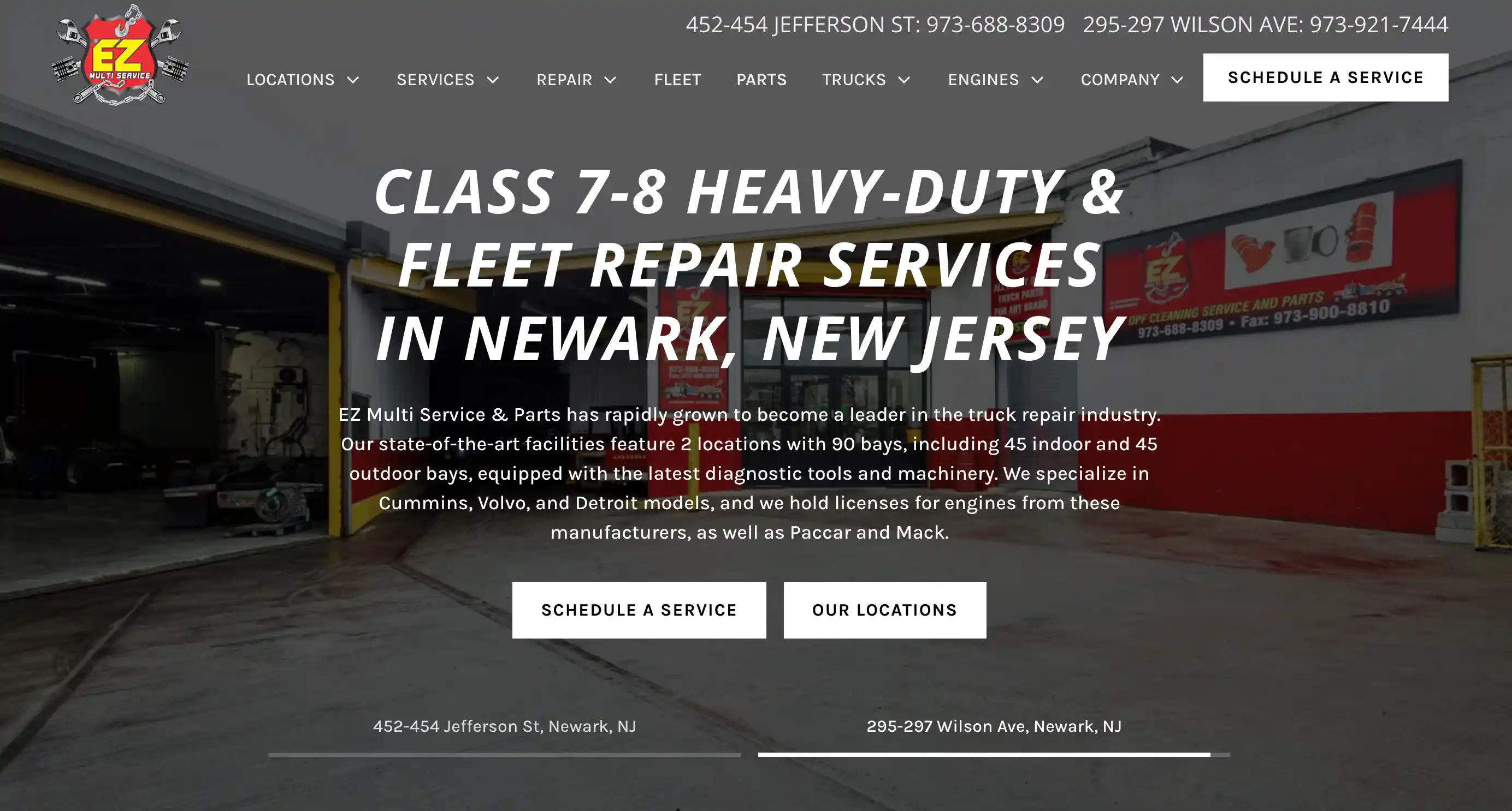 EZ Multi Service Truck Repair and Parts LLC — Diesel repair shop in Newark, New Jersey