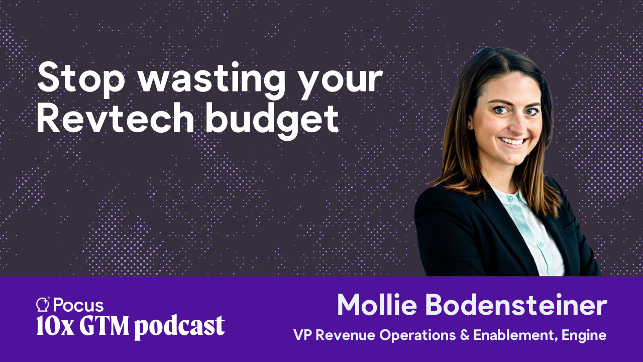 Stop wasting your RevTech budget with Mollie Bodensteiner (Engine)