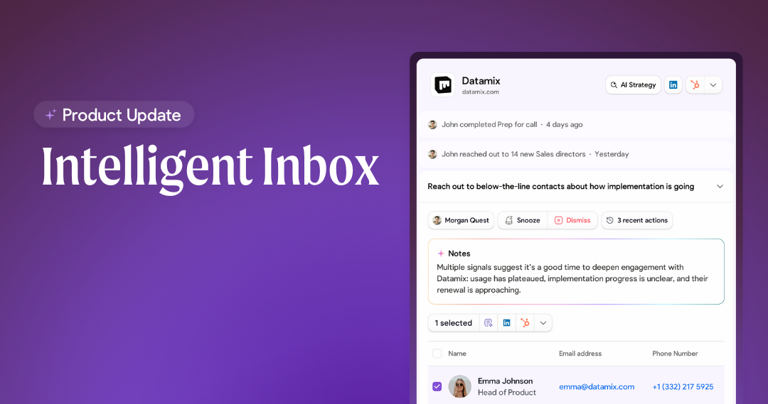 Introducing Intelligent Inbox 