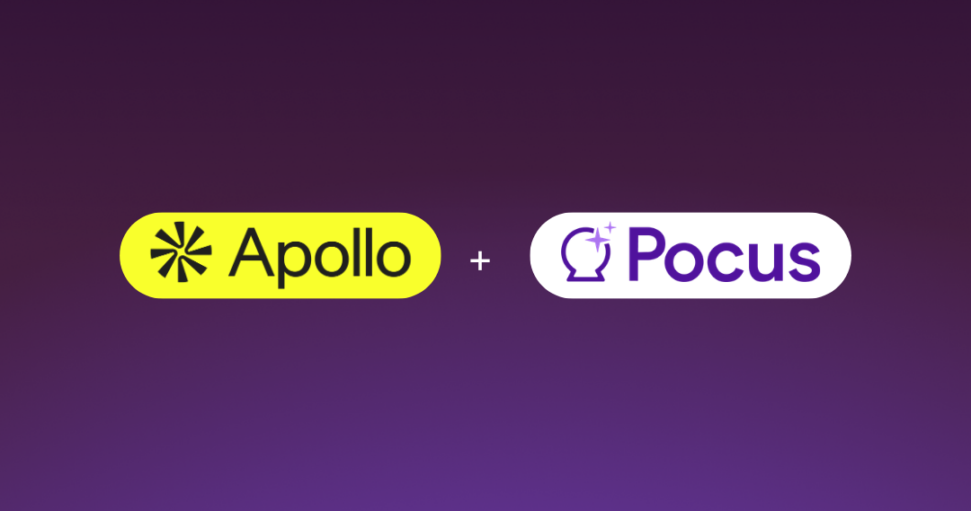 Our next chapter: Pocus is joining Apollo 
