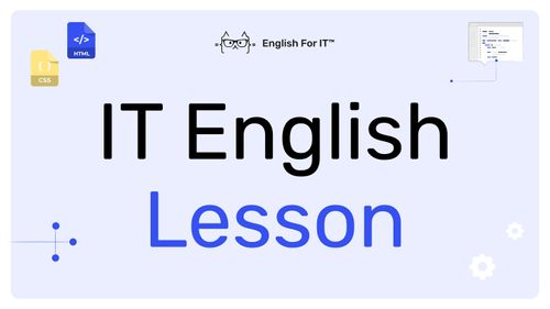 Online English and communication courses for tech and digital