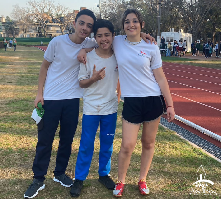 Los chiquilines participan de los Juegos Deportivos Nacionales