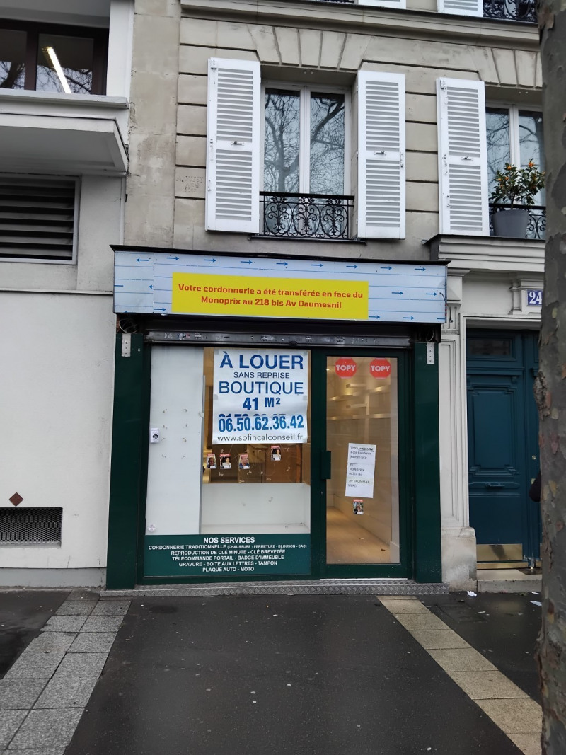 Boutique à Paris 12ème
