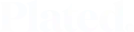 Plated logo