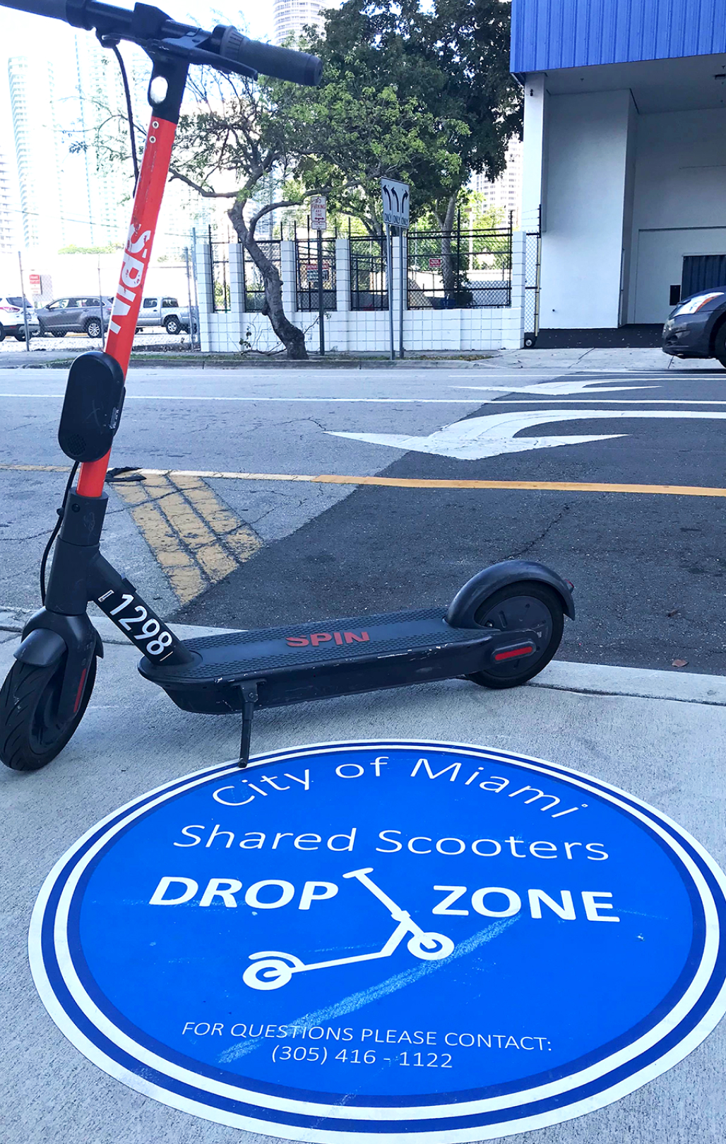 Spin Parking Zone in Miami