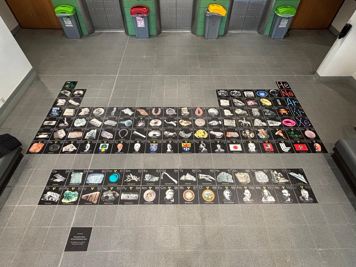 A group of trash cans on the floorAI-generated content may be incorrect.