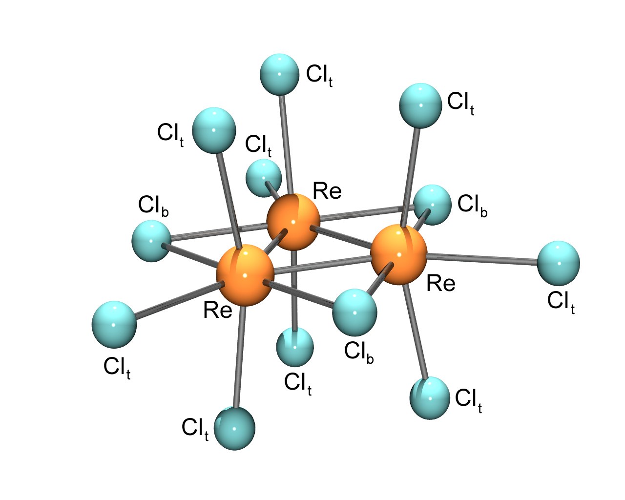 A molecule structure with blue and orange ballsAI-generated content may be incorrect.